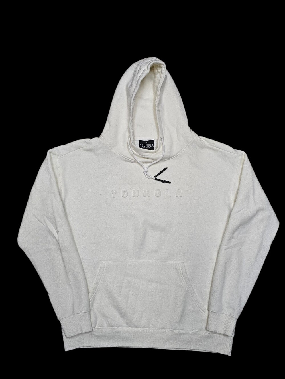 YoungLA Men’s White Hoodie Sz L